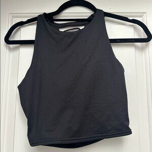 Alo Size Small Black Crop Top
